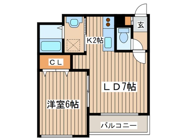 ノースウインド１２の物件間取画像